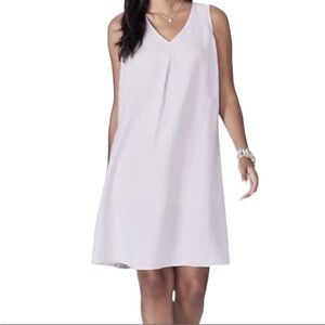 J. Jill 100% Linen Dress Relaxed Fit Lightweight Summer
